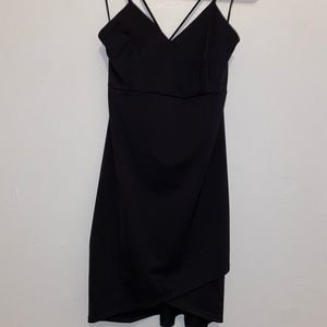 Black short dress
